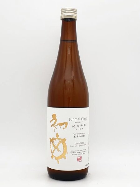 画像1: 初亀　　純米吟醸　東条山田錦　720ml　（２０２１　全米日本酒鑑評会の吟醸酒部門　準グランプリ） (1)
