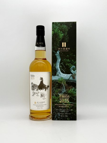 画像1: 井川蒸留所　Dessin Series Fauna 2025  Flora &Fauna of the Alps ライチョウLagopus muta 700ml (1)
