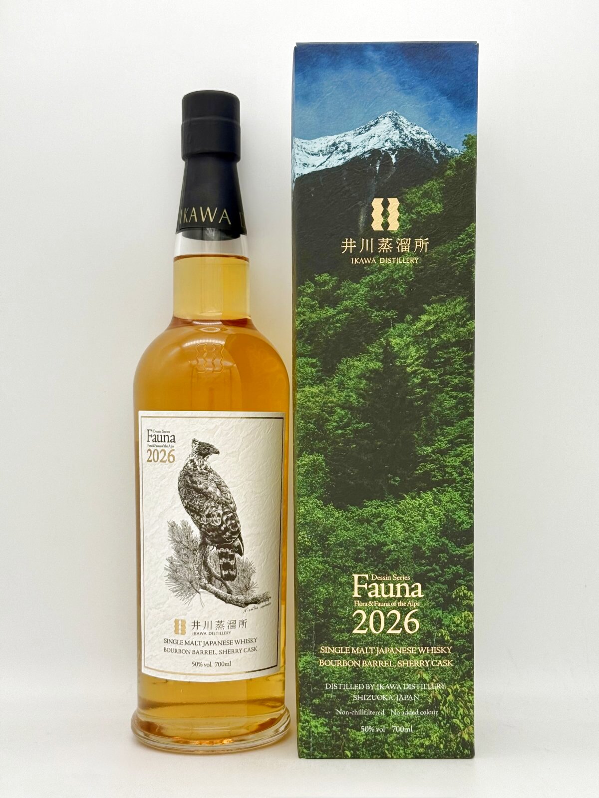 井川蒸留所 Dessin Series Fauna 2026 Flora &Fauna of the Alps